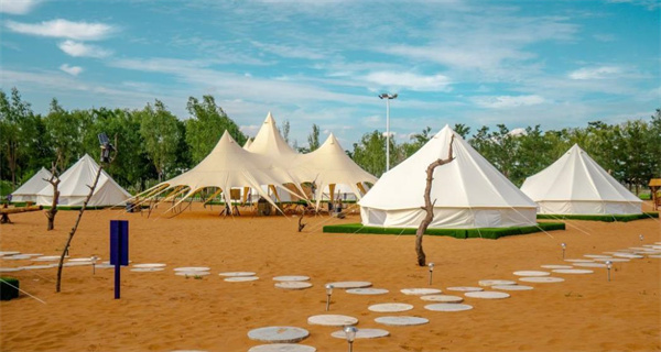 中卫夜宿花海沙漠花园酒店